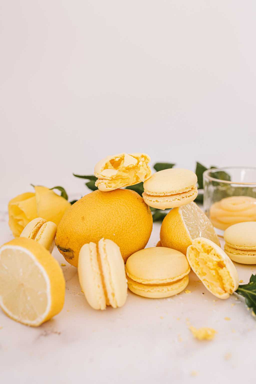 Macaron Citron Agrume et Chocolat