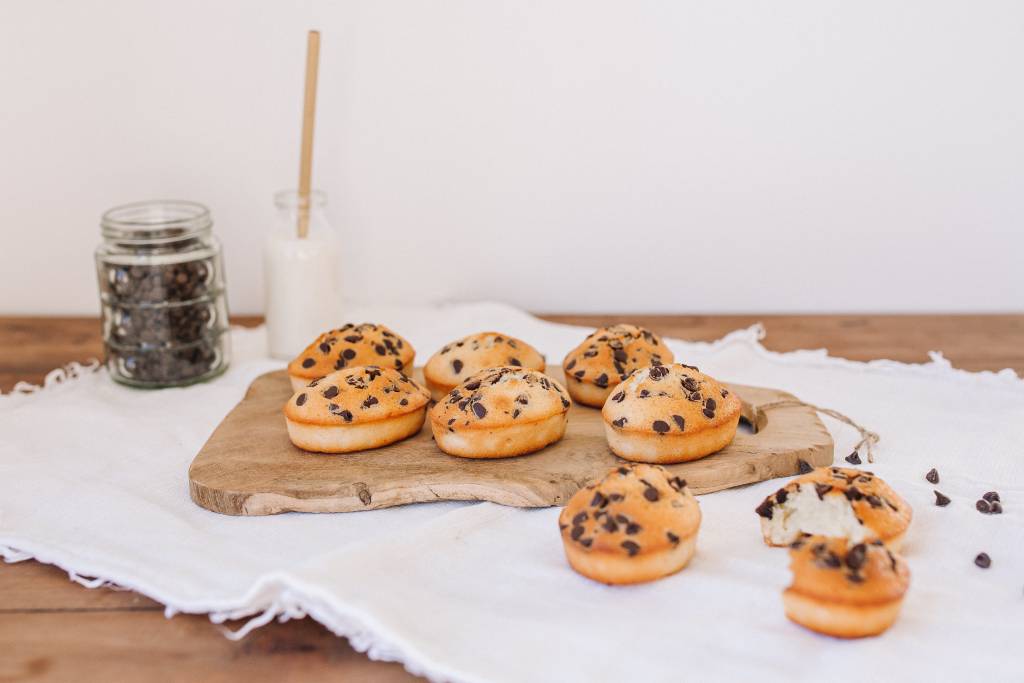 Biscuit Financier aux pépites de chocolat mignardise X10 Agrume et Chocolat